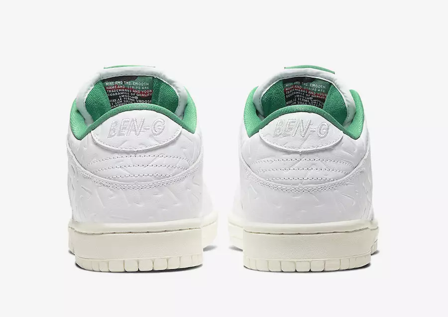 Ben-G Nike SB Dunk Low CU3846-100 Дата на издаване