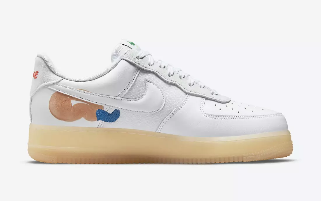 Mayumi Yamase Nike Air Force 1 flylæder DB3598-100 Udgivelsesdato