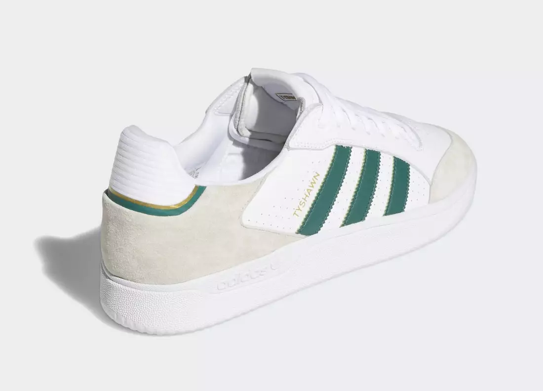 adidas Tyshawn Low White Green GZ8367 გამოშვების თარიღი