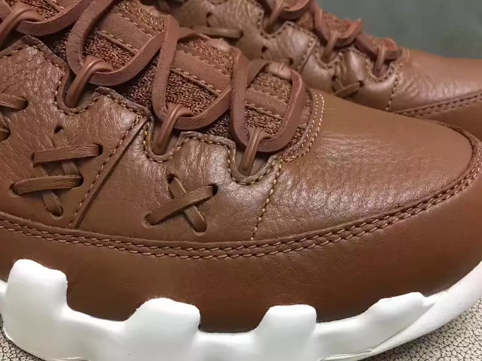 Бейсбольная перчатка Air Jordan 9 Коричневая кожа