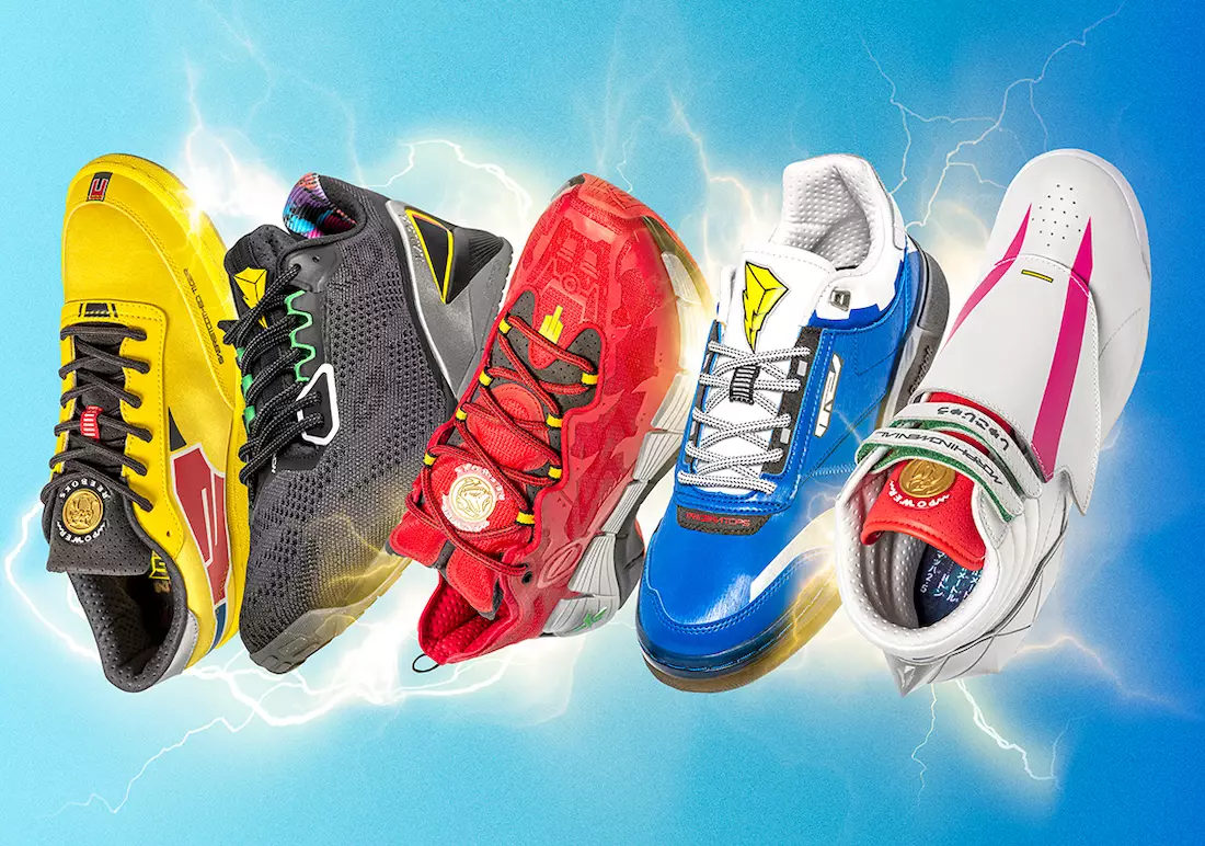 Reebok avslører Mighty Morphin Power Rangers-kolleksjonen