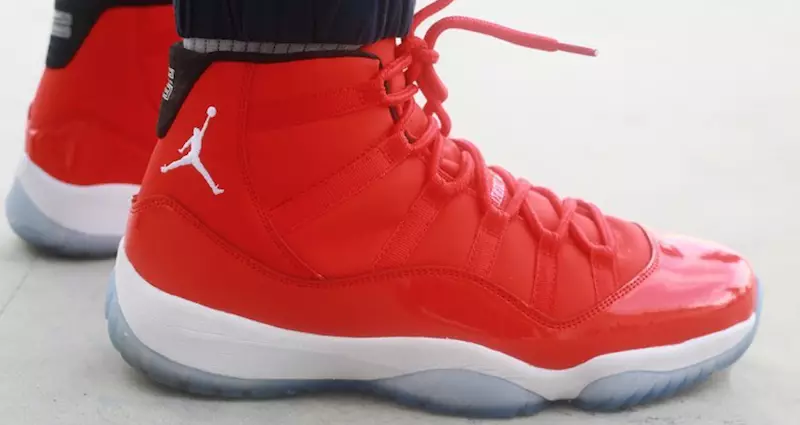 Red Air Jordan 11 2017 გამოშვების თარიღი