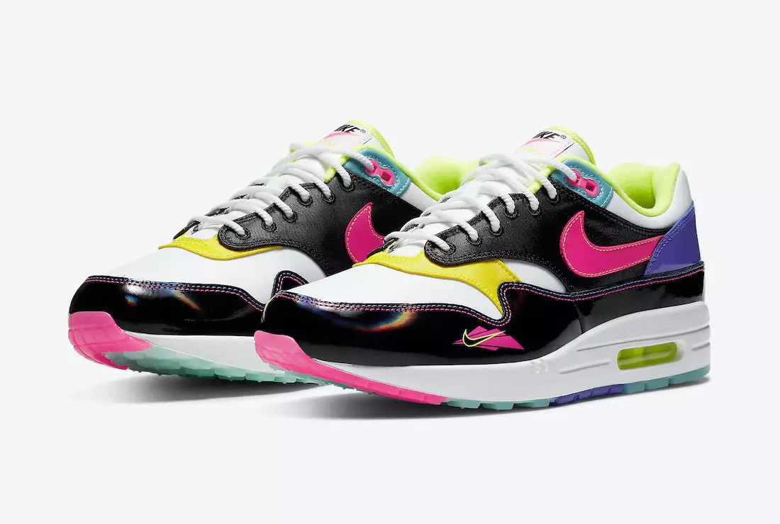 Nike Air Max 1 dekket i retrovibrasjoner inspirert av vannsport fra 90-tallet