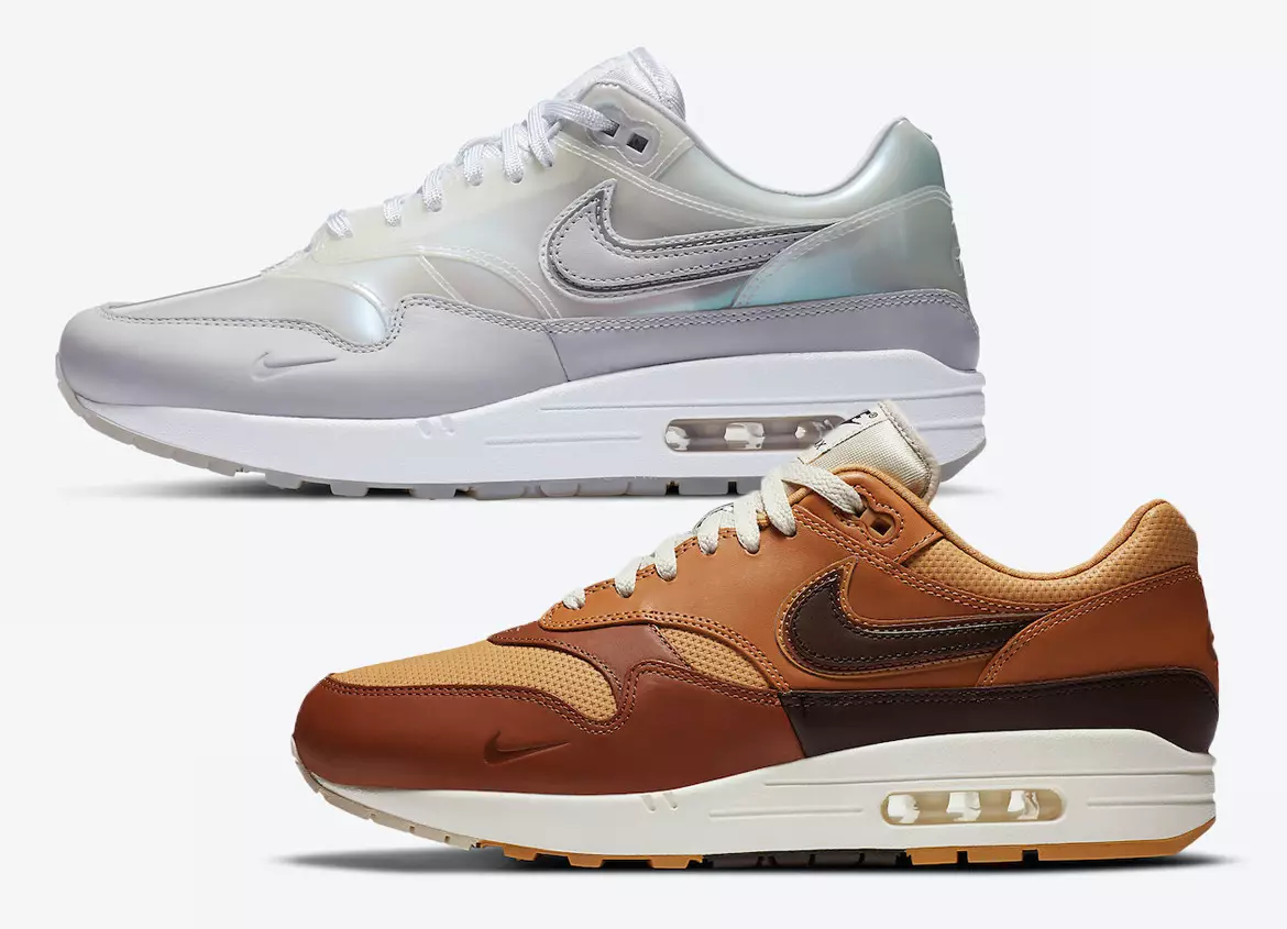 Nike Air Max 1 SNKRS күні алынған DA4302-700 DA4300-100 шығарылым күні