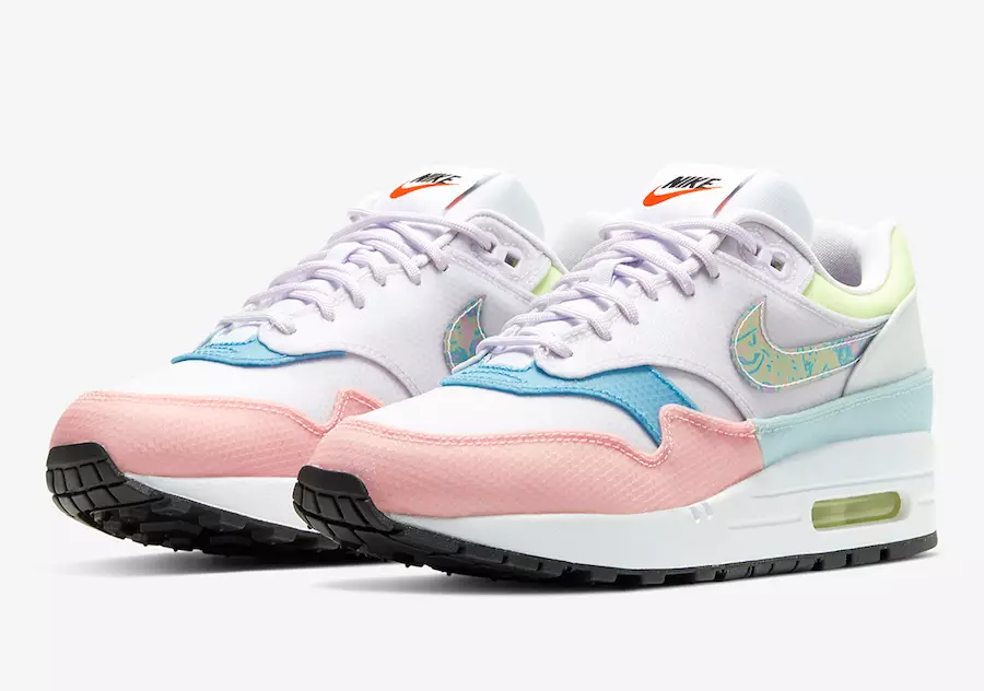 Nike ushbu Air Max 1-ga pastel tuslari bo'lgan Iridescent Swooshlarni qo'shadi