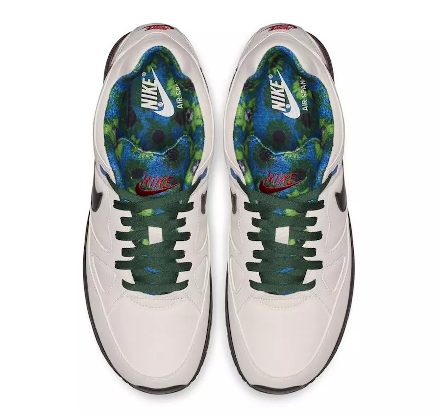 Nike Air Span 2 Floral Phantom Black Mountain Blue Çıkış Tarihi