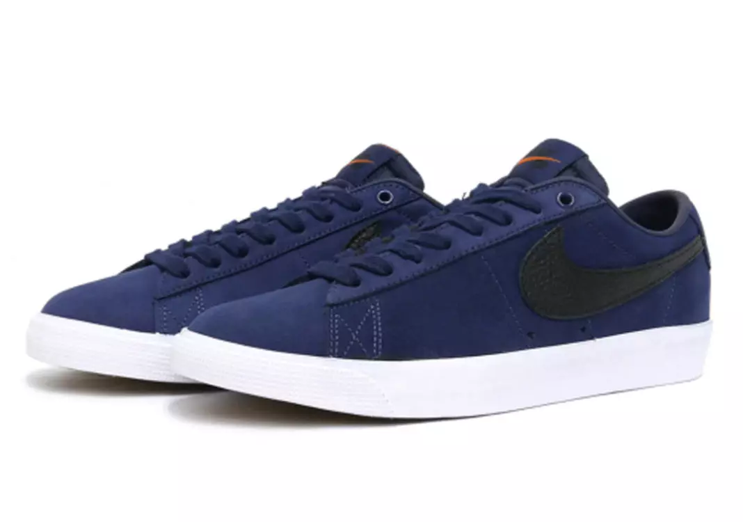 Nike SB Blazer Low GT ISO Navy Gum CW7462-400 Dáta Eisiúna