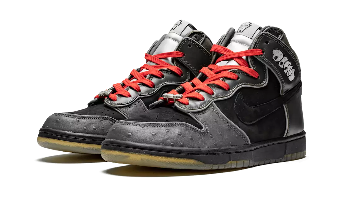 Nike SB Dunk High Premium MF Doom 313171-004 Дата випуску 2007 р.