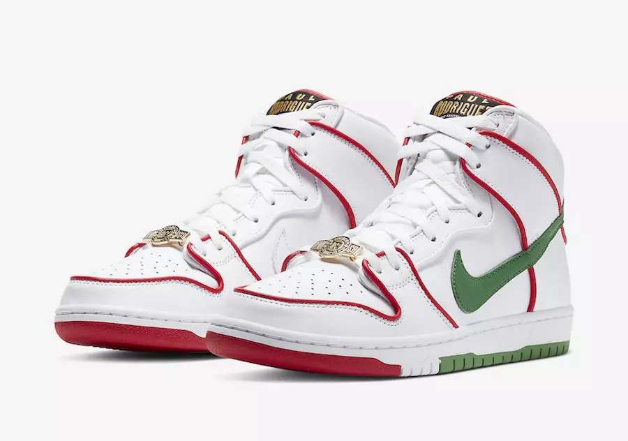 Пол Родригес x Nike SB Dunk High-тің ресми фотосуреттері