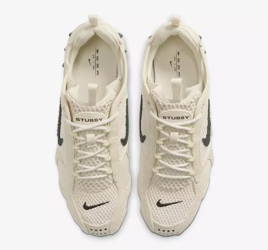 Stussy Nike Air Zoom Spiridon Caged Fossil CQ5486-200 Ημερομηνία κυκλοφορίας