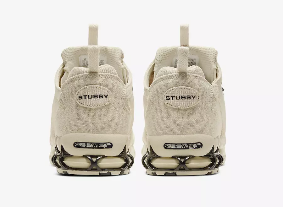 Stussy Nike Air Zoom Spiridon Caged Fossil CQ5486-200 תאריך שחרור