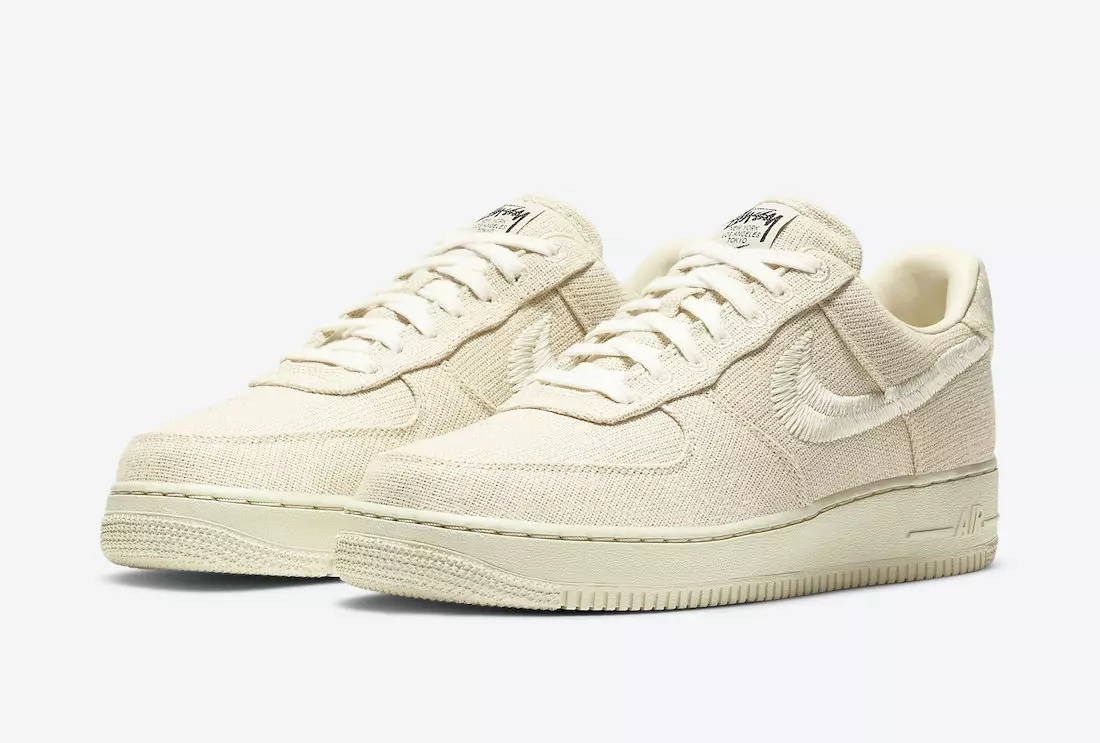 Officielle billeder af Stussy x Nike Air Force 1 Lows