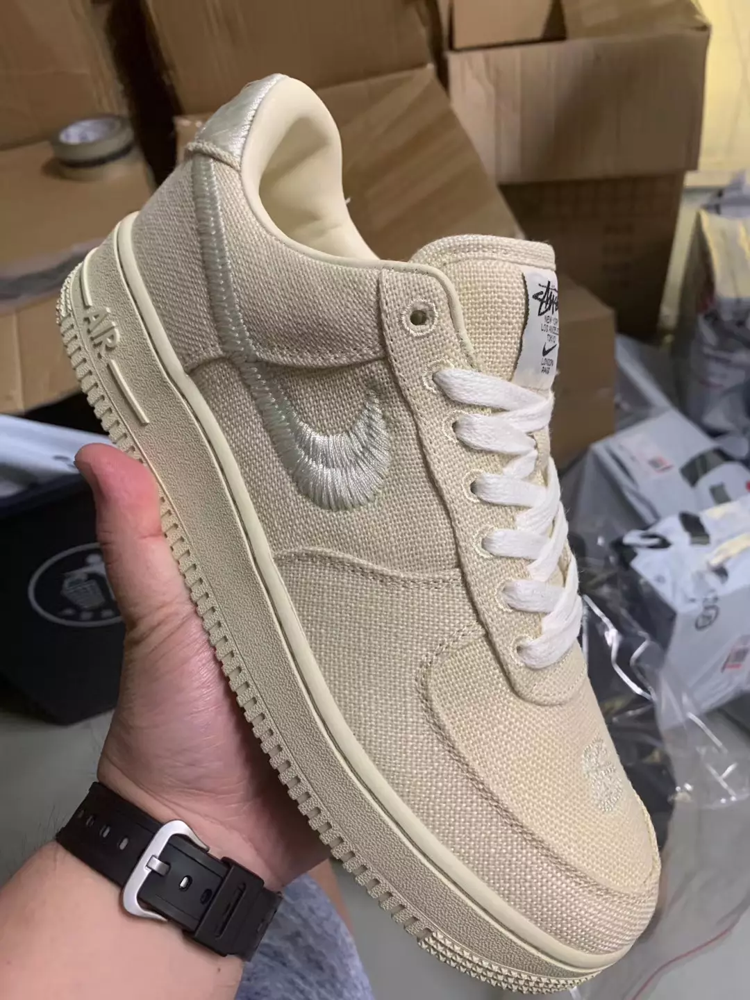 Datum vydání Stussy Nike Air Force 1 Low Fossil CZ9084-200