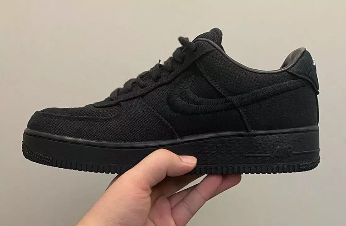 Stussy Nike Air Force 1 madal must CZ9084-001 väljalaskekuupäev