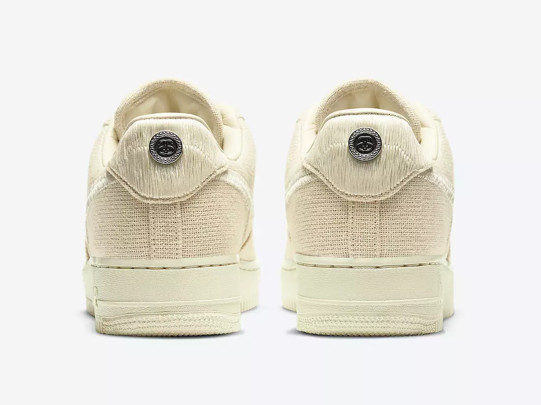 Stussy Nike Air Force 1 Fossil CZ9084-200 Megjelenési dátum