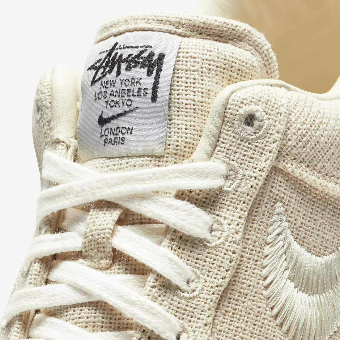 Stussy Nike Air Force 1 Fossil CZ9084-200 Utgivningsdatum