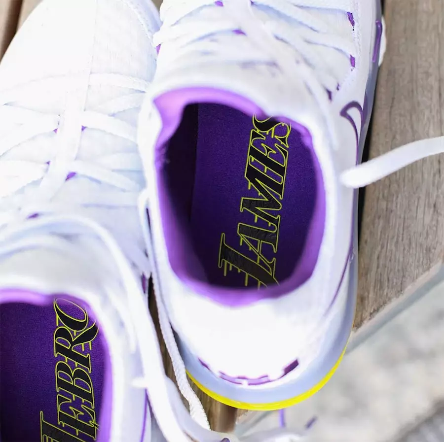 Nike LeBron 17 Low Lakers Home CD5007-102 Дата выпуска