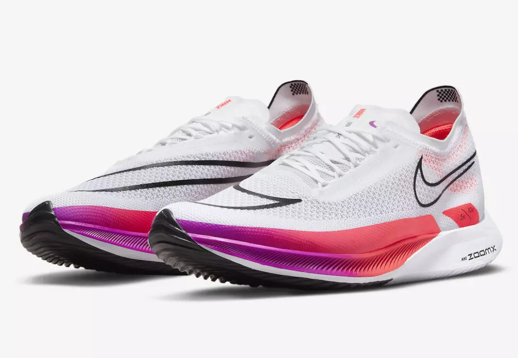 Nike ZoomX Streakfly White Flash Crimson Hyper Violet Black DJ6566-100 шығарылым күні