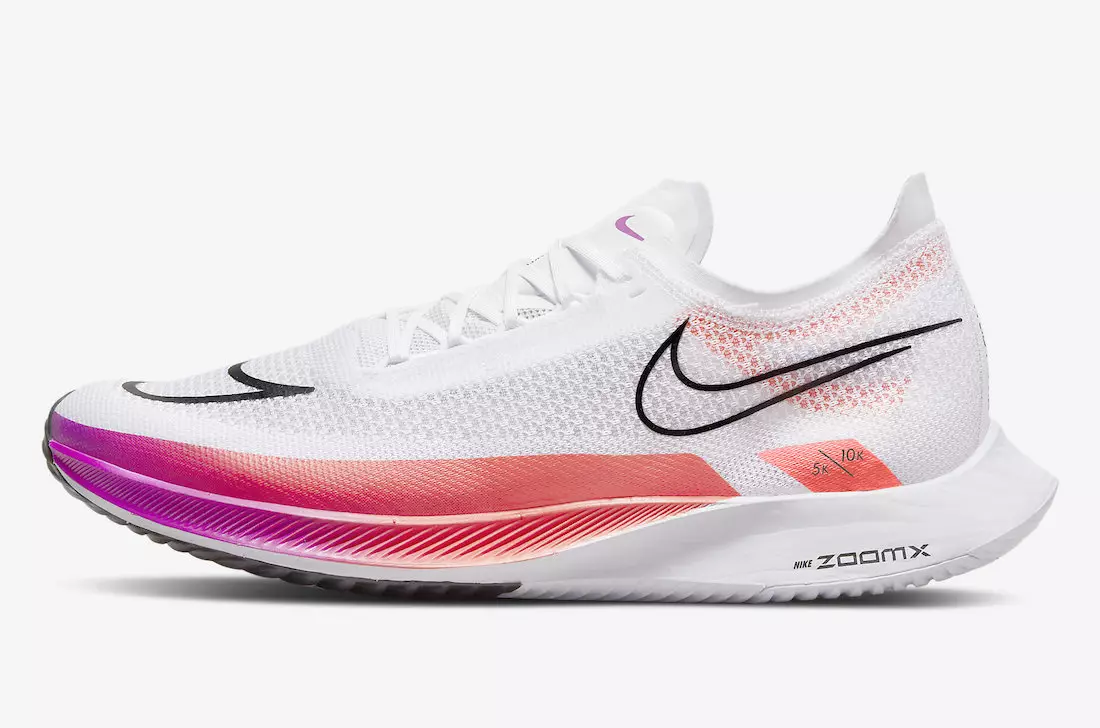 Nike ZoomX Streakfly White Flash Crimson Hyper Violet Black DJ6566-100 Թողարկման ամսաթիվ