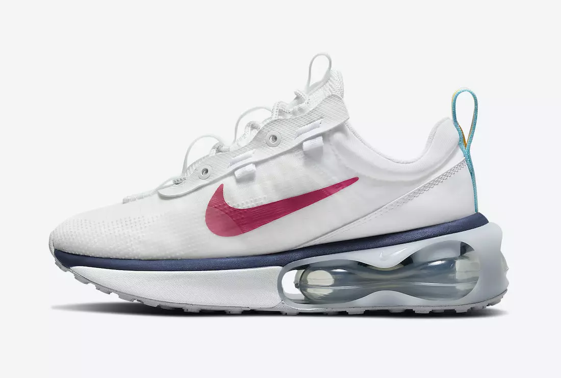 Nike Air Max 2021 White Thunder Blue Gypsy Rose DC9478-100 تاريخ الإصدار