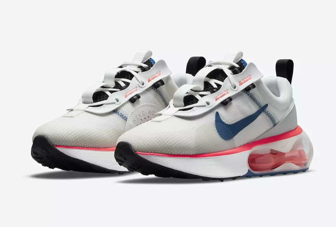 Les Nike Air Max 2021 GS apareixen a la marina amb accents carmesí