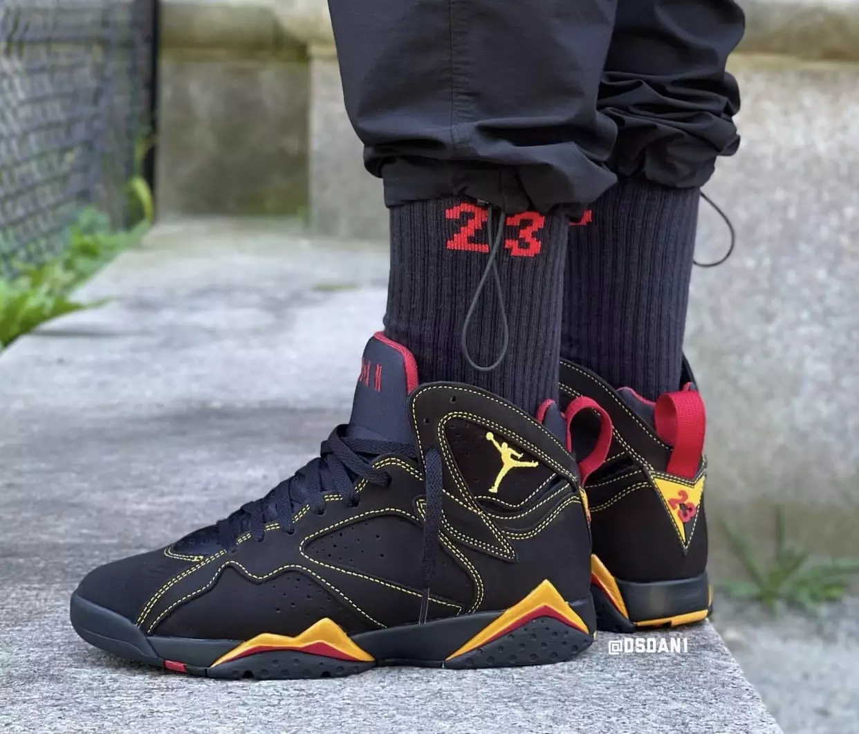 Air Jordan 7 Citrus 2022 CU9307-081 Дата на издаване на крака