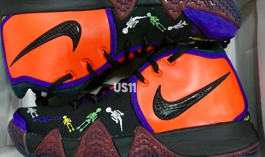 Nike Kyrie 4 DOTD Day of the Dead CI0278-800 Թողարկման ամսաթիվ