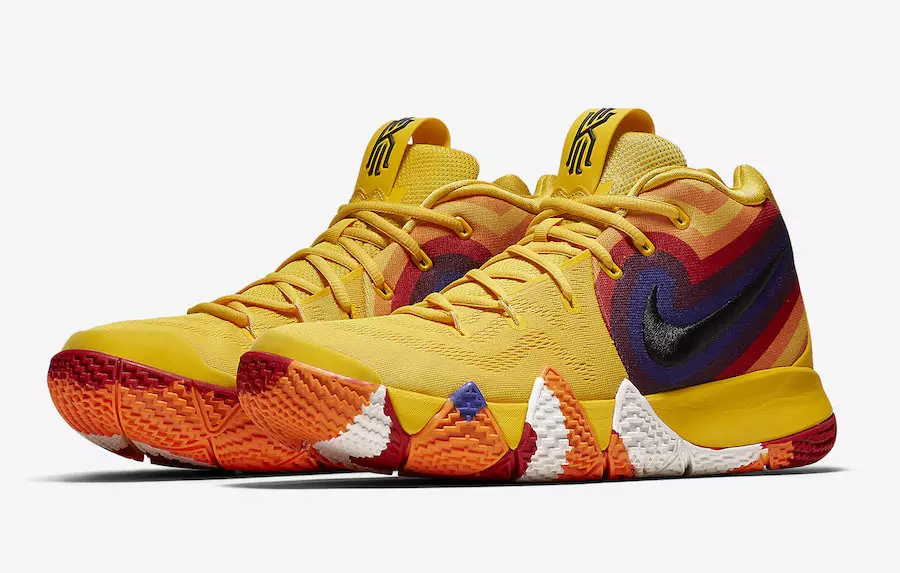 Nike Kyrie 4 Sarı Çok Renkli 943807-700 Çıkış Tarihi