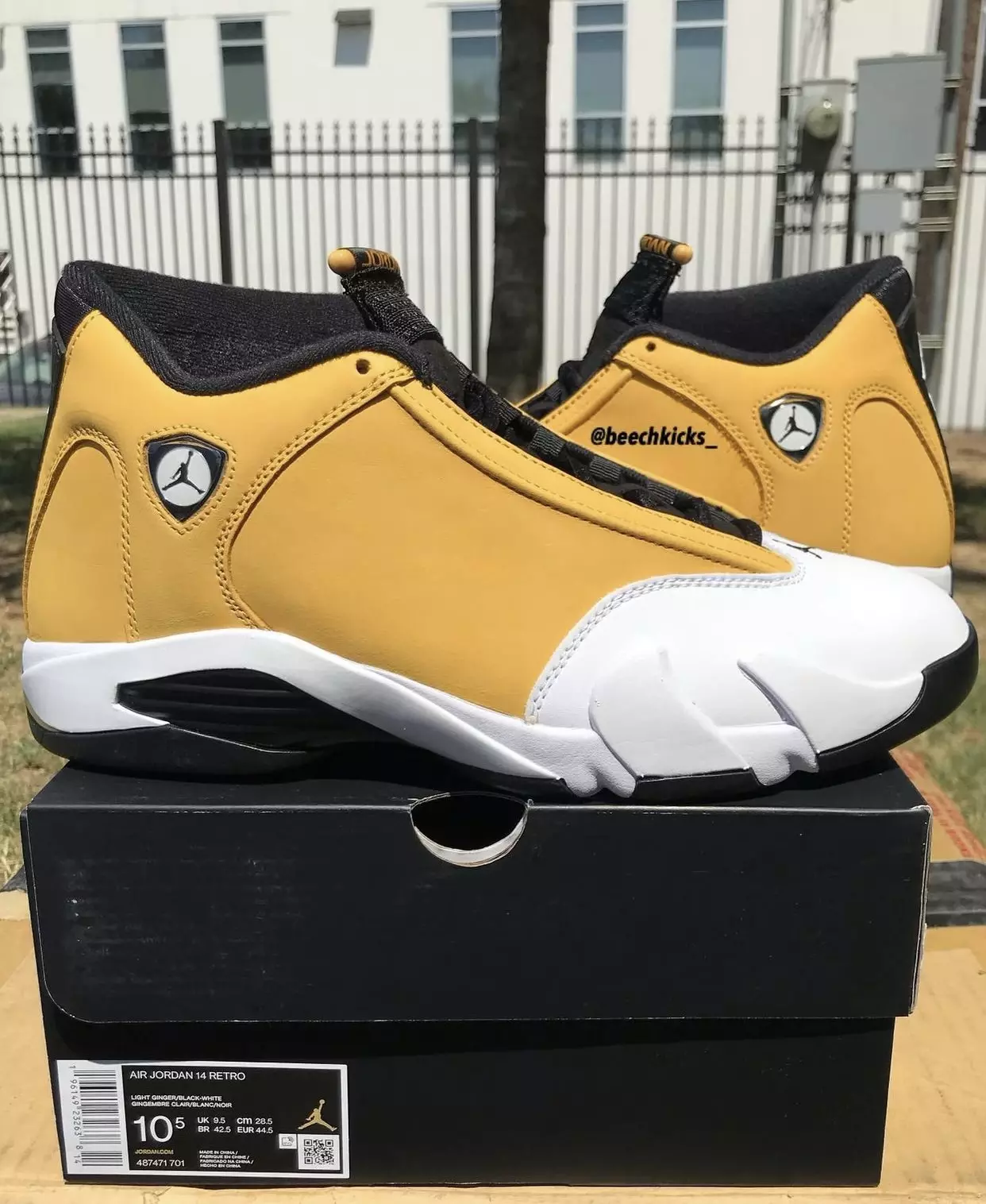 Air Jordan 14 Light Ginger 487471-701 Fecha de lanzamiento