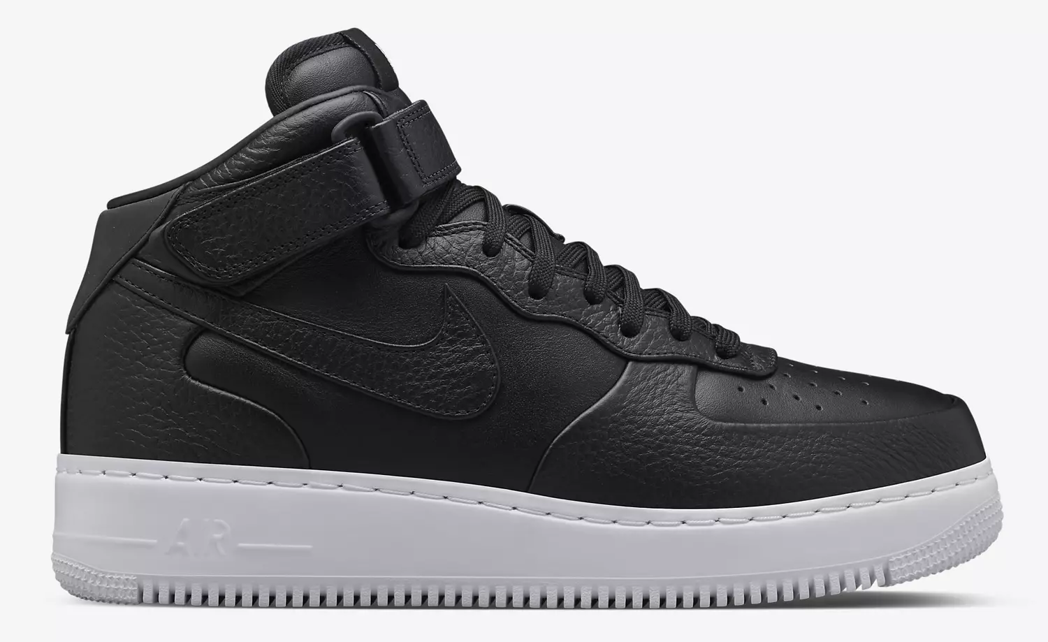 NikeLab Air Force 1 Orta Qara