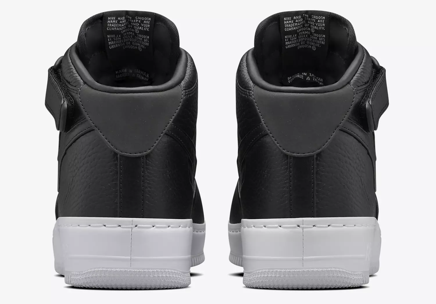 NikeLab Air Force 1 középfekete