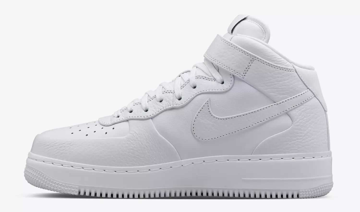 NikeLab Air Force 1 Mid Blanc