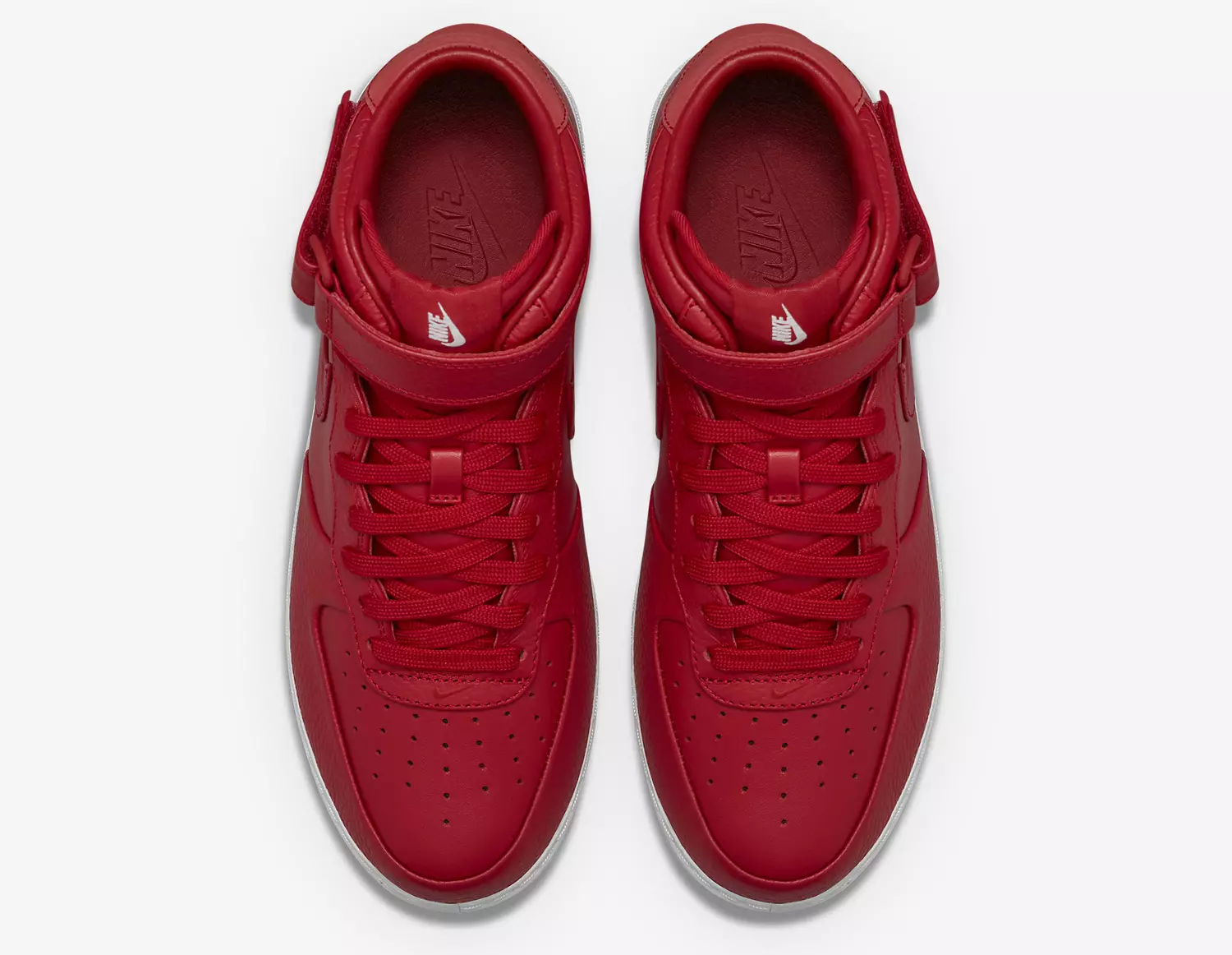 NikeLab Air Force 1 Mid Rouge