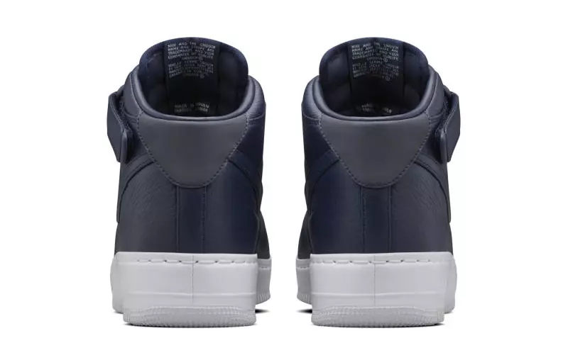 NikeLab Air Force 1 Mid CMFT 2016 Черный Темно-синий