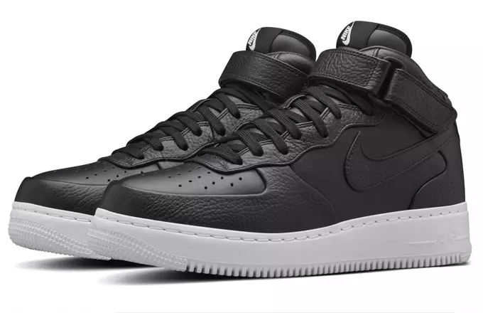 NikeLab Air Force 1 Mid CMFT أسود كحلي