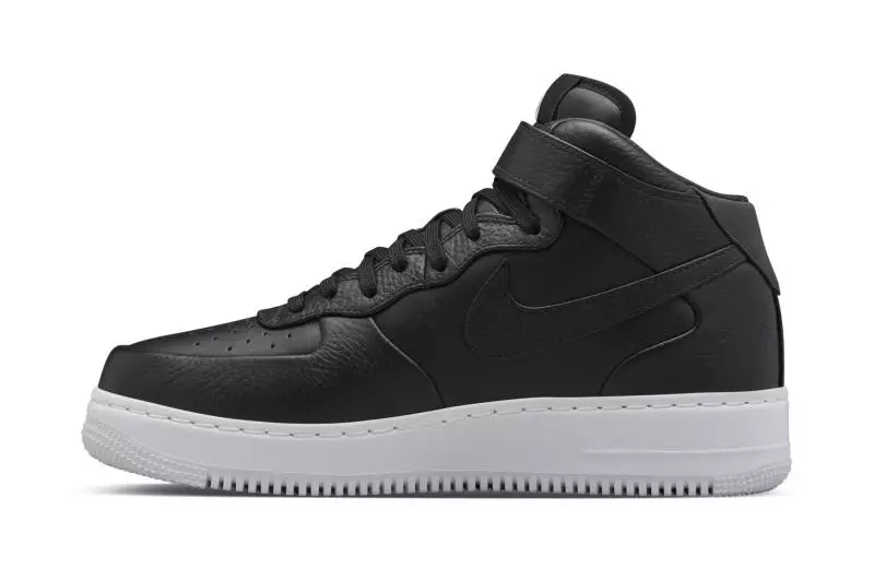 NikeLab Air Force 1 Mid CMFT Черный Темно-синий