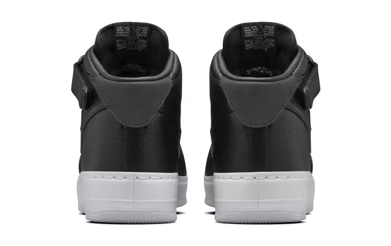 Чорні кросівки NikeLab Air Force 1 Mid CMFT 2016 Black