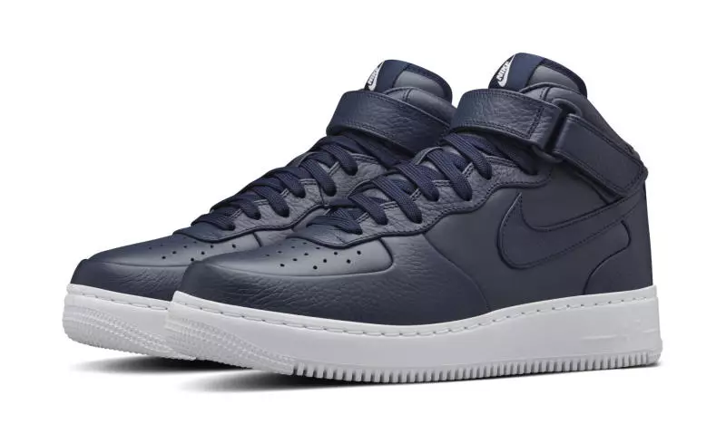 NikeLab Air Force 1 Mid CMFT أسود كحلي