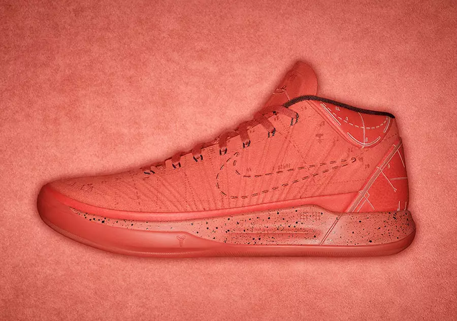 Data de lançamento do Nike Kobe AD Mid Red