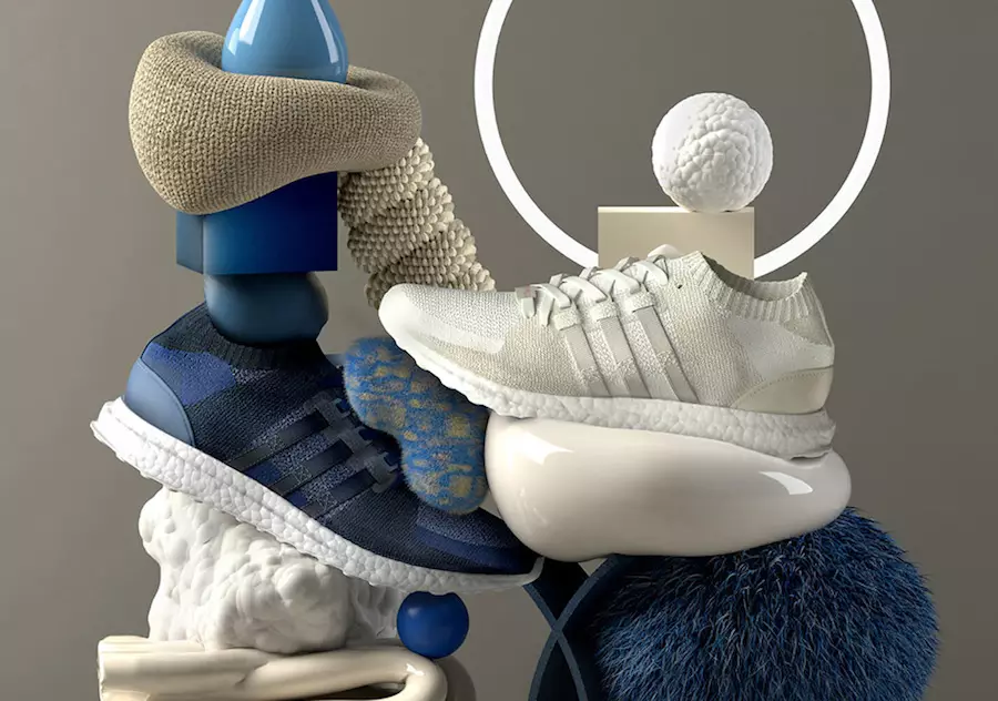 SNS adidas EQT Поддршка Сино Бело