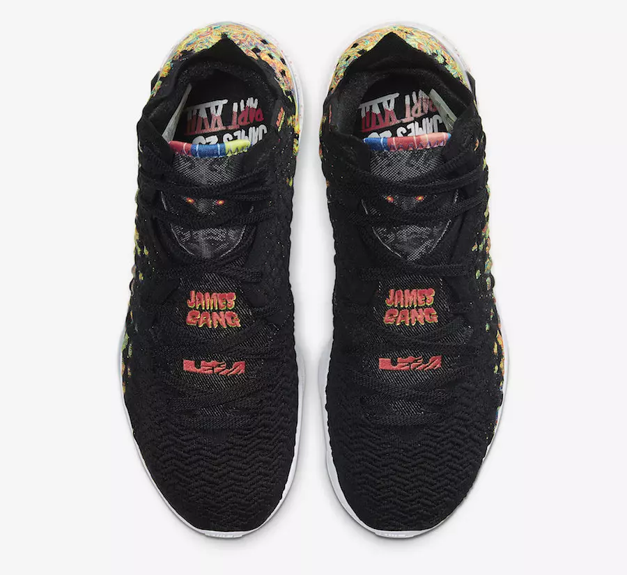 Ngày phát hành Nike LeBron 17 James Gang BQ3177-005