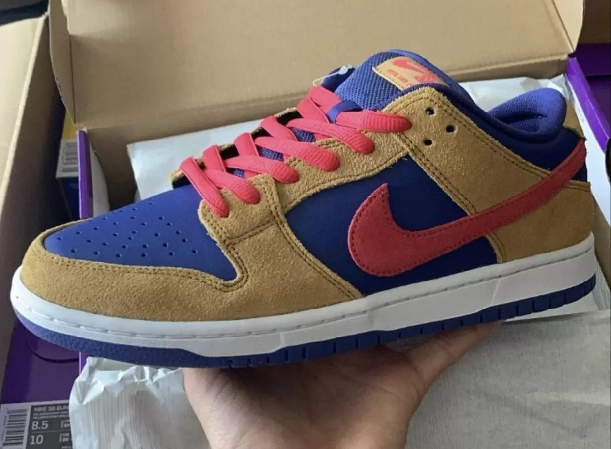 Nike SB Dunk Low inspirado em um boné Air Jordan