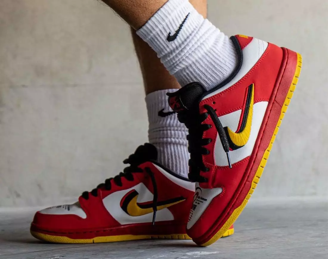 Nike SB Dunk Low Vietnam 309242-307 Fecha de lanzamiento On-Feet