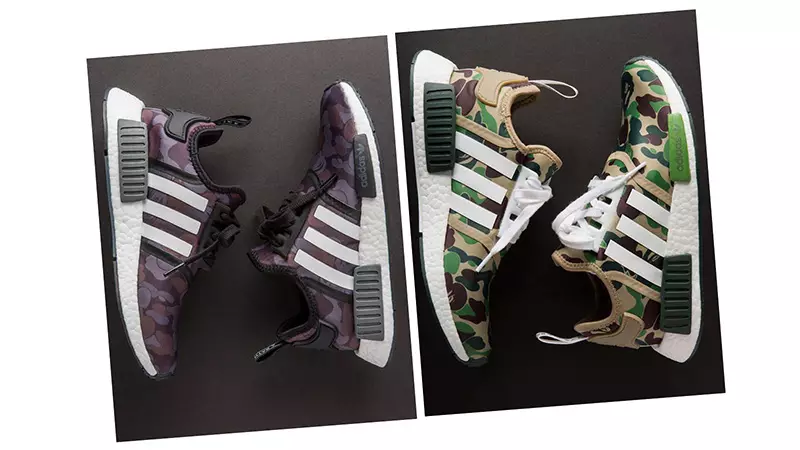 BAPE x adidas NMD パックが明日発売