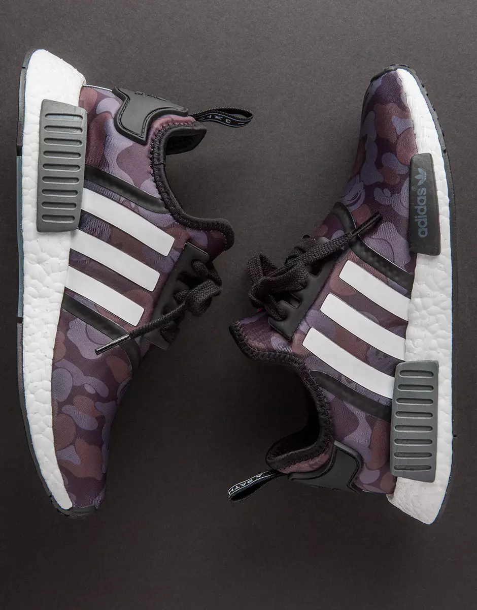 Adidas NMD Bape камуфляж