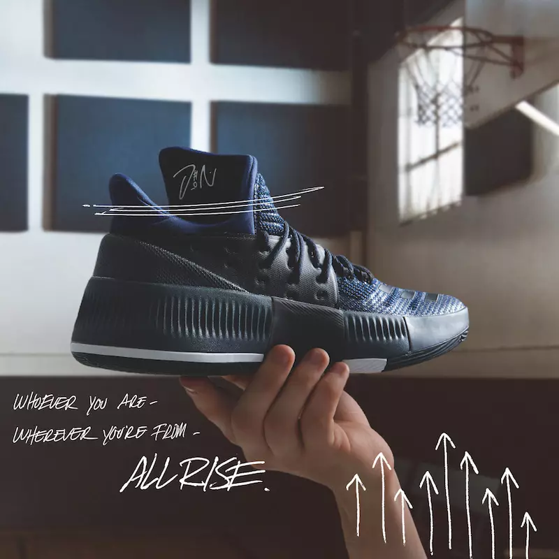 Adidas Dame 3 millä tahansa julkaisupäivällä