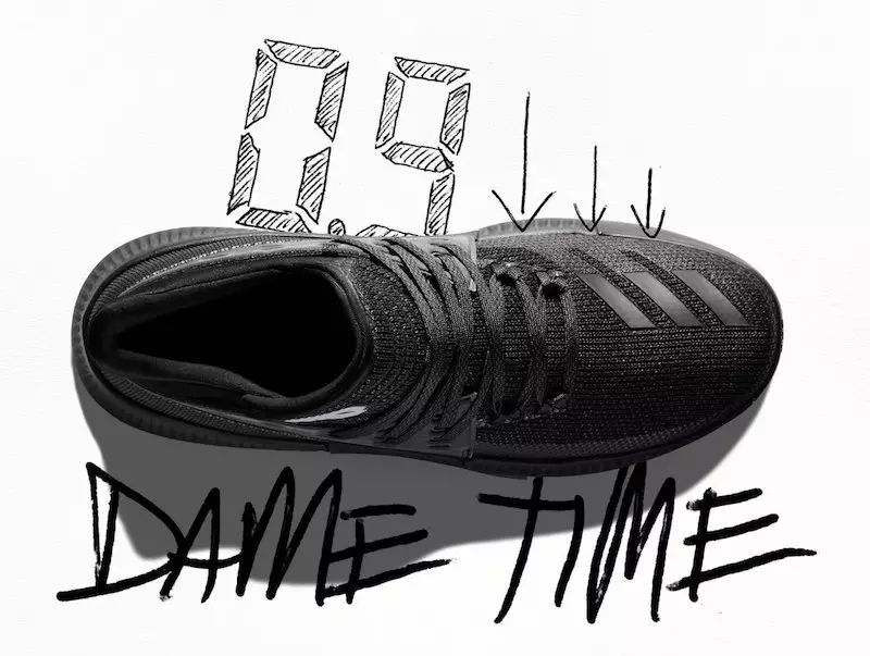 adidas Dame 3 Lights Out გამოსვლის თარიღი BY3206