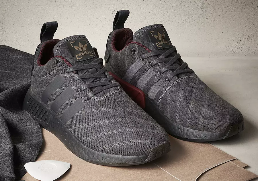 גודל? x Henry Poole x adidas NMD R2 יוצא ב-4 באוגוסט