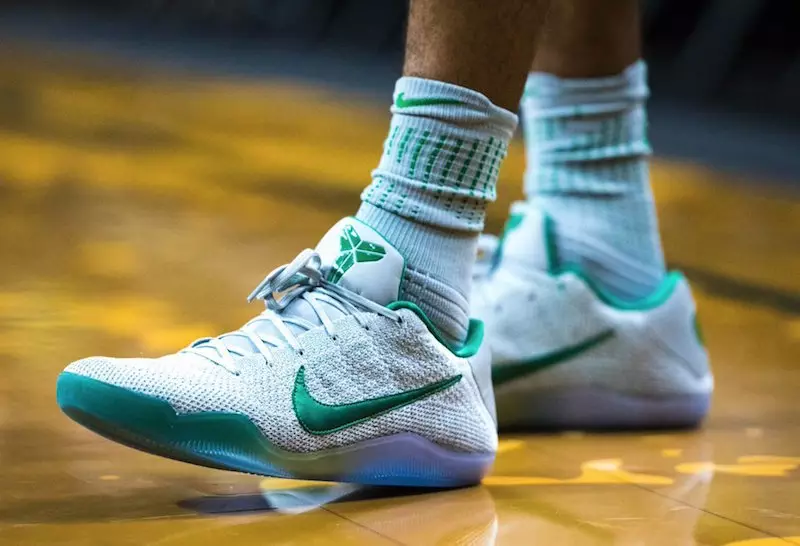 Oregon Ducks Nike Kobe 11 Gri Verde PE