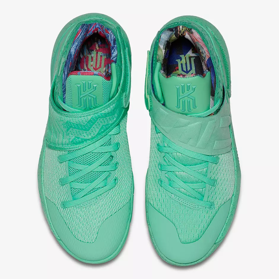 O que o Nike Kyrie 2 Vela Green Glow